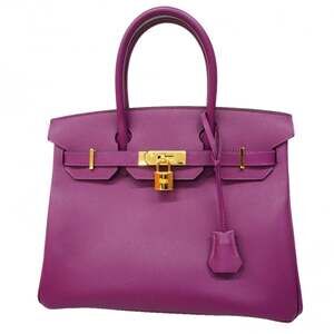 Hermes Birkin 30 Handbag, Veau Epsom Leather, Anemone, D Stamp, Women's, P280...